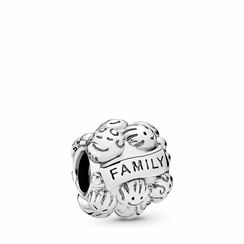 Pandora Love & Family Charm Ireland - Sterling Silver - 592047MUF